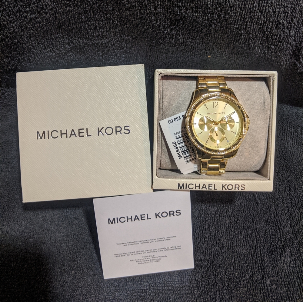 Michael Kors MK6655 Rose Gold women's watch